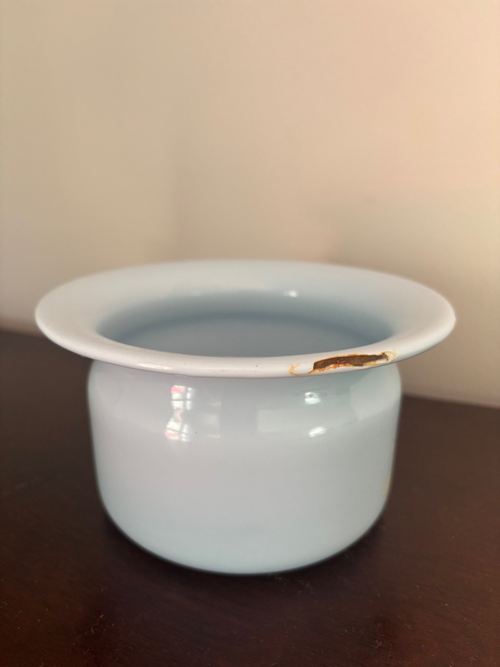 Vintage Chamber Pot Enamelware Kids potty